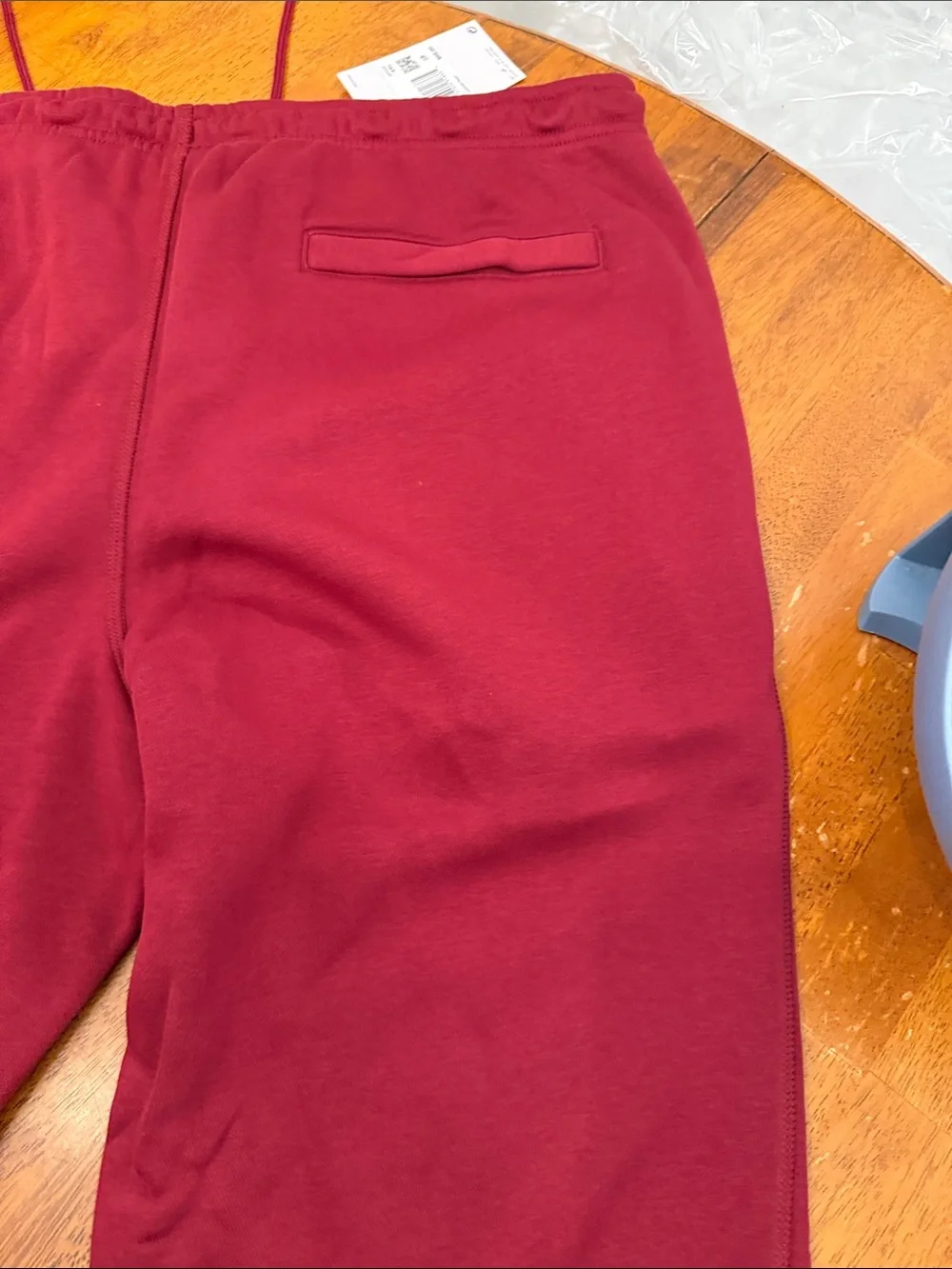 Nike Club Red Jogger Pants Futura Logo Men's Size XXL Tapered Leg FN3094-677